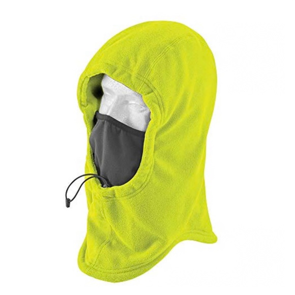 Carhartt Fleece Balaclava Work Wear Winter Protection Neon One Size - Picture 1 of 12